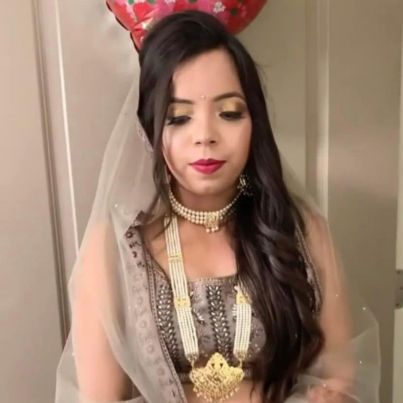 Wedding hair and makeup by Meena