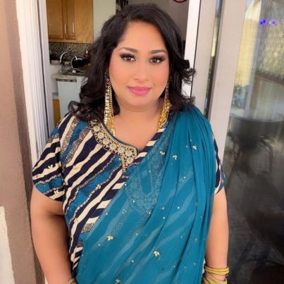 Wedding hair and makeup by Meena