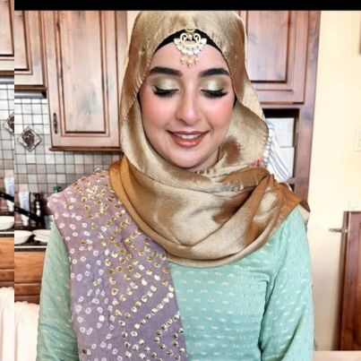 Wedding hair and makeup by Meena